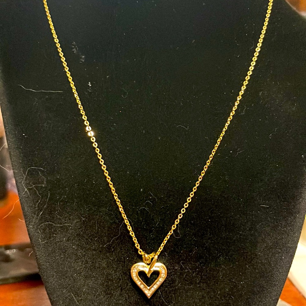 Sold 10k yellow gold necklace